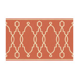 Cole & Son Wallcovering Parterre Border Red PAPER - 100% United Kingdom Horizontal: and Vertical: 15.7 - My Fabric Connection -