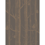 Cole & Son Wallcovering Woods & Pears Bronze/Black CONTEMPORARY RESTYLED PAPER - 100% United Kingdom Horizontal: 21 and Vertical: 27.5 21 - My Fabric Connection -