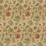 Lee Jofa Fabric Tidewater Block Ruby/Blue - LINEN - 100% Thailand - Horizontal: 16.5 and Vertical: 72 49.5 - My Fabric Connection -