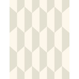 Cole & Son Wallcovering Tile White And Stone COLE & SON GEOMETRIC II PAPER - 100% United Kingdom - Horizontal: - and Vertical: 13.8 21 - My Fabric Connection -