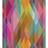 Cole & Son Wallcovering Prism Multi-Coloured COLE & SON GEOMETRIC II PAPER - 100% United Kingdom - Horizontal: - and Vertical: 30 27 - My Fabric Connection -