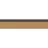 Cole & Son Wallcovering Jaspe Border Ginger Black/Bronze COLE & SON MARQUEE STRIPES PAPER - 100% United Kingdom - Horizontal: 4.1 and Vertical: - 4.1 - My Fabric Connection -