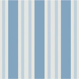 Cole & Son Wallcovering Polo Stripe Blue COLE & SON MARQUEE STRIPES PAPER - 100% United Kingdom - Horizontal: 20.5 and Vertical: 0 20.5 - My Fabric Connection -