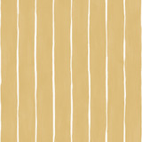 Cole & Son Wallcovering Marquee Stripe Mustard COLE & SON MARQUEE STRIPES PAPER - 100% United Kingdom - Horizontal: 20.5 and Vertical: 0 20.5 - My Fabric Connection -