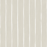 Cole & Son Wallcovering Marquee Stripe Soft Grey COLE & SON MARQUEE STRIPES PAPER - 100% United Kingdom - Horizontal: 20.5 and Vertical: 0 20.5 - My Fabric Connection -
