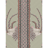 Cole & Son Wallcovering Jabu Olive & Pink COLE & SON ARDMORE PAPER - 100% United Kingdom - Horizontal: - and Vertical: 27 20.5 - My Fabric Connection -
