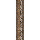 Cole & Son Wallcovering Ardmore Border Black & Burnt Orange COLE & SON ARDMORE PAPER - 100% United Kingdom - Horizontal: - and Vertical: 20.5 4 - My Fabric Connection -