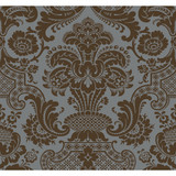 Cole & Son Wallcovering Carmen Cs Charcoal COLE & SON MARIINSKY DAMASK PAPER - 100% United Kingdom - Horizontal: - and Vertical: 25.25 27 - My Fabric Connection -