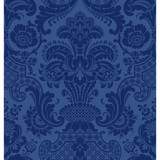 Cole & Son Wallcovering Petrouchka Blue COLE & SON MARIINSKY DAMASK PAPER - 100% United Kingdom - Horizontal: - and Vertical: 28.25 27 - My Fabric Connection -