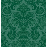 Cole & Son Wallcovering Petrouchka Green COLE & SON MARIINSKY DAMASK PAPER - 100% United Kingdom - Horizontal: - and Vertical: 28.25 27 - My Fabric Connection -