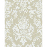 Cole & Son Wallcovering Giselle Old Olive COLE & SON MARIINSKY DAMASK PAPER - 100% United Kingdom - Horizontal: - and Vertical: 25.25 20.5 - My Fabric Connection -