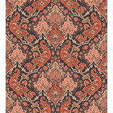 Cole & Son Wallcovering Pushkin Coral