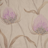 RM CoCo Fabric A0360 Boysenberry Feng Shui 65% Silk 35% Viscose Horizontal: 25.6 and Vertical: 31.5 51 - My Fabric Connection -