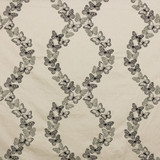 RM CoCo Fabric Flight of Fancy Charcoal 2018 Spring - Luxe Collection 69% Cotton 17% Viscose 10% Polyester 4% Metallic See Sample 0 Horizontal: 16.5 and Vertical: 15 54 - My Fabric Connection -