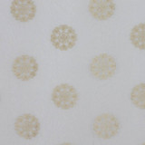 RM CoCo Fabric Mumbai Latte Window Dressing 100% POLYESTER EMB 100% COTTON Horizontal: 16 and Vertical: 11.5 52 - My Fabric Connection -