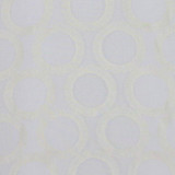 RM CoCo Fabric Full Circle Ivory Window Dressing 100% POLYESTER EMB 100% COTTON Horizontal: 8.5 and Vertical: 11.75 54 - My Fabric Connection -