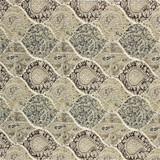 RM CoCo Fabric Bridlewood Paisley Platinum Inspired Living Vol 12 82% Polypropylene 18% Polyester See Sample 15000 Horizontal: 9.25 and Vertical: 13.25 54 - My Fabric Connection -