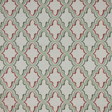 RM CoCo Fabric Constantinople Trellis Tuscan Red Inspired Living Vol 15 100% Cotton See Sample 0 Horizontal: 5.5 and Vertical: 5.75 55 - My Fabric Connection -