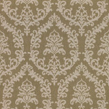 RM CoCo Fabric Grove Park Damask Thyme Inspired Living Vol 17 100% Polyester See Sample 0 Horizontal: 13.75 and Vertical: 25 55.118 - My Fabric Connection -