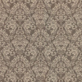 RM CoCo Fabric Frescatti Damask Greige Inspired Living Vol 18 72% Spun Viscose 28% Polyester See Sample 0 Horizontal: 13.75 and Vertical: 17.25 54 - My Fabric Connection -
