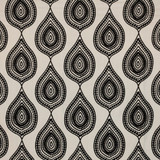RM CoCo Fabric Jambi Paisley Onyx Inspired Living Vol 18 43% Polyester 57% Linen See Sample 0 Horizontal: 10.3937064 and Vertical: 9.448824 56 - My Fabric Connection -