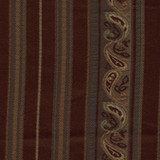 RM CoCo Fabric Glocester Cocoa Color Rainbow - Earth - Wesco 100% POLYESTER Horizontal: 14.75 and Vertical: 4 59 - My Fabric Connection -