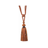 RM CoCo Fabric T1113 BEAD TIEBACK SAFFRON BEADED TIEBACK Crescendo See Sample 0 Horizontal: 0 and Vertical: 0 0 - My Fabric Connection -