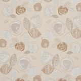Charlotte Fabric 1377 Natural Bloom Urban Gardens 100% Woven Polyester Asia Exceeds 48,000 Wyzenbeek Rubs (Heavy Duty) Horizontal: 14.75" x Vertical: 25" 54 Inches - My Fabric Connection -