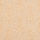 Charlotte Fabric 5526 Natural/Pineapple Enchanted Gardens 75% Cotton, 25% Polyester Asia Exceeds 70,000 Wyzenbeek Rubs (Heavy Duty) Horizontal: 7.0" x Vertical: 7.5" 54 Inches - My Fabric Connection -