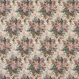 Charlotte Fabric 8120 Antique Rose Tapestry Treasures III 47% Polyester, 28% Cotton, 25% Olefin Asia Exceeds 100,000 Wyzenbeek Rubs (Heavy Duty) Horizontal: 7.0" x Vertical: 11.0" 54 Inches - My Fabric Connection -