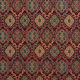 Charlotte Fabric 1981 Merlot Heirloom Tapestry Classics 70% Polyester, 30% Cotton Asia Exceeds 45,000 Wyzenbeek Rubs (Heavy Duty) Horizontal: 14.5" x Vertical: 7.5" 54 Inches - My Fabric Connection -