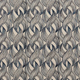 Charlotte Fabric 8525 Sapphire Contemporary Wovens 100% Woven Polyester Asia Exceeds 100,000 Wyzenbeek Rubs (Heavy Duty) Horizontal: 3.75" x Vertical: 4" 54 Inches - My Fabric Connection -