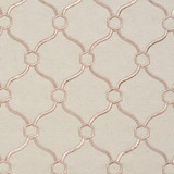 Charlotte Fabric 20910-02 Embroidered Linens 44% Rayon, 30% Polyester, 26% Linen Asia Exceeds 120,000 Wyzenbeek Rubs (Heavy Duty) Horizontal: 3.5" x Vertical: 5" 54 Inches - My Fabric Connection -