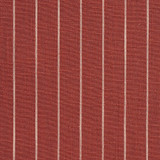 Charlotte Fabric D108 Brick Pinstripe Clubhouse Collection 100% Woven Polyester Asia Exceeds 120,000 Wyzenbeek Rubs (Heavy Duty) Horizontal: 1" 54 Inches - My Fabric Connection -