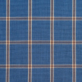 Charlotte Fabric D137 Wedgewood Windowpane Clubhouse Collection 100% Woven Polyester Asia Exceeds 120,000 Wyzenbeek Rubs (Heavy Duty) Horizontal: 2.75" x Vertical: 2.75" 54 Inches - My Fabric Connection -
