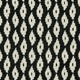 Charlotte Fabric CB800-124 Black & White 100% Woven Polyester Made In USA Exceeds 66,000 Wyzenbeek Rubs (Heavy Duty) Horizontal: 2" x Vertical: 2" 54 Inches - My Fabric Connection -