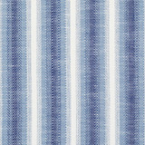 Schumacher Fabric Colada Stripe Blue 76660 INDOOR/OUTDOOR LINEN See Sample FRANCE MEDIUM </p><p>Repeat: Horizontal: 13 7/8" (35CM) and Vertical: - 55 3/4" (142CM) - My Fabric Connection -