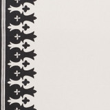 Schumacher Fabric Bergama Carbon & Ivory 74181 OTTOMAN CHIC See Sample INDIA - </p><p>Repeat: Horizontal: 52 3/4" (134CM) and Vertical: 5" (13CM) 52 3/4" (134CM) - My Fabric Connection -