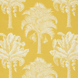 Schumacher Fabric Grand Palms Gold 178001 NEW TRADITIONAL See Sample UNITED STATES OF AMERICA MEDIUM DUTY </p><p>Repeat: Horizontal: 27" (69CM) and Vertical: 25" (64CM) 54" (137CM) - My Fabric Connection -