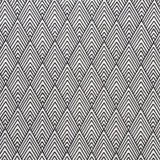Schumacher Fabric Avila Embroidery Black 75372 NAUTILUS See Sample INDIA - </p><p>Repeat: Horizontal: 4" (10CM) and Vertical: 7 1/2" (19CM) 50 1/2" (128CM) - My Fabric Connection -