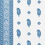 Schumacher Fabric Ojai Paisley Indigo 177611 MARK D SIKES See Sample BELGIUM - </p><p>Repeat: Horizontal: 12 1/2" (32CM) and Vertical: 13 1/2" (34CM) 54" (137CM) - My Fabric Connection - Schumacher Fabric Ojai Paisley Indigo 177611 MARK D SIKES See Sample BELGIUM - </p><p>Repeat: Horizontal: 12 1/2" (32CM) and Vertical: 13 1/2" (34CM) 54" (137CM) - My Fabric Connection -