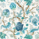 Schumacher Fabric Indian Arbre Peacock & Emerald 175784 PERFECT PAIRS See Sample THAILAND - </p><p>Repeat: Horizontal: 52" (132CM) and Vertical: 46" (117CM) 52" (132CM) - My Fabric Connection - Schumacher Fabric Indian Arbre Peacock & Emerald 175784 PERFECT PAIRS See Sample THAILAND - </p><p>Repeat: Horizontal: 52" (132CM) and Vertical: 46" (117CM) 52" (132CM) - My Fabric Connection -