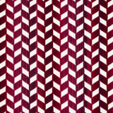 Schumacher Fabric Chevron Strie Velvet Garnet 72812 CUT & PATTERNED VELVETS See Sample INDIA HEAVY DUTY </p><p>Repeat: Horizontal: 26 1/2" (67CM) and Vertical: 2 1/4" (6CM) 53 1/2" (136CM) - My Fabric Connection -