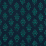 Schumacher Fabric Zinda Embroidery Aegean 70223 CONTEMPORARY EMBROIDERIES See Sample INDIA - </p><p>Repeat: Horizontal: 12 3/4" (32CM) and Vertical: 11 1/4" (29CM) 51" (130CM) - My Fabric Connection -