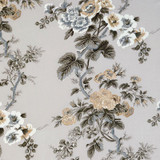 Schumacher Fabric Pyne Hollyhock Grisaille 174453 Schumacher Classics 26.5" - My Fabric Connection - Schumacher Fabric Pyne Hollyhock Grisaille 174453 Schumacher Classics 26.5" - My Fabric Connection -