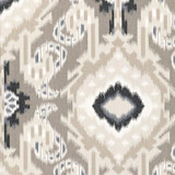 Schumacher Fabric Kiribati Ikat Print Linen 174981 Ottoman Chic 18.0" - My Fabric Connection -