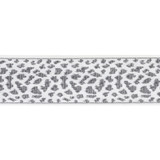 Schumacher Fabric Leopard Tape Grey 75855 INDOOR/OUTDOOR PRINTS & WOVENS III See Sample UNITED KINGDOM - </p><p>Repeat: Horizontal: 2 1/8" (5CM) and Vertical: - 2" (5CM) - My Fabric Connection -