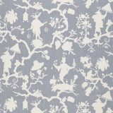 Schumacher Fabric Shantung Silhouette Print Wisteria 174582 CLASSIC PRINTS See Sample CHINA MEDIUM DUTY </p><p>Repeat: Horizontal: 27" (69CM) and Vertical: 25 1/4" (64CM) 54" WIDE (137CM) - My Fabric Connection - Schumacher Fabric Shantung Silhouette Print Wisteria 174582 CLASSIC PRINTS See Sample CHINA MEDIUM DUTY </p><p>Repeat: Horizontal: 27" (69CM) and Vertical: 25 1/4" (64CM) 54" WIDE (137CM) - My Fabric Connection -