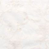 Stout Fabric Scaffold 1 Vanilla COLOR MY WINDOW EMBROIDERY/SNOW 100%POL %CEMB CHINA </p><p>Repeat: 13.5 52 in - My Fabric Connection -