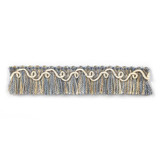 Stout Trim Genie 6 Porcelain PETITE EXPRESSIONS TRIM 83%SVI 9%POL 8%COT CHINA Horizontal: 0 and Vertical: 0 0.75 in - My Fabric Connection -